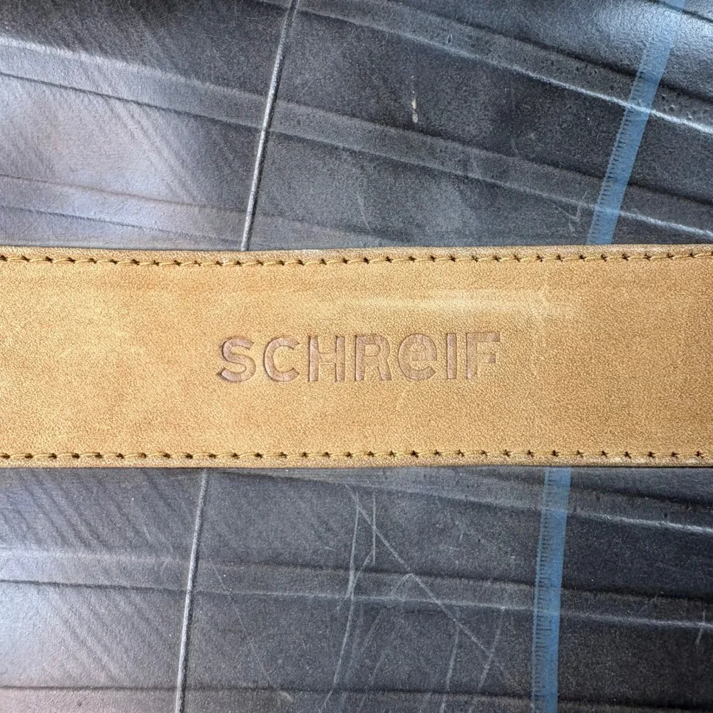 Schreif Recycled Tire Inner Tube Suede Tote Bag Black Tan Plaid Lining Eco Bag